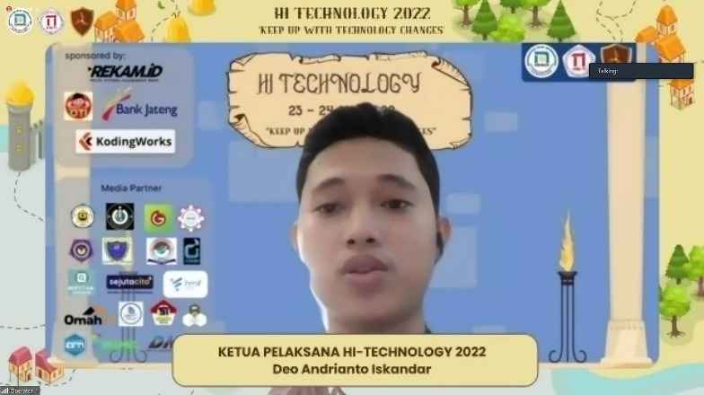 Sambutan Ketua Pelaksana Hi Technology 2022